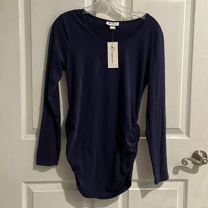 NWT size L maternity long sleeve shirt